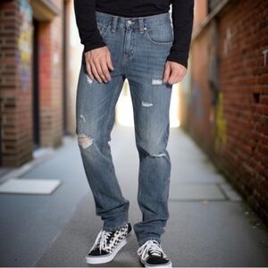 RSQ London Distressed Skinny Jeans Size 30 x 30